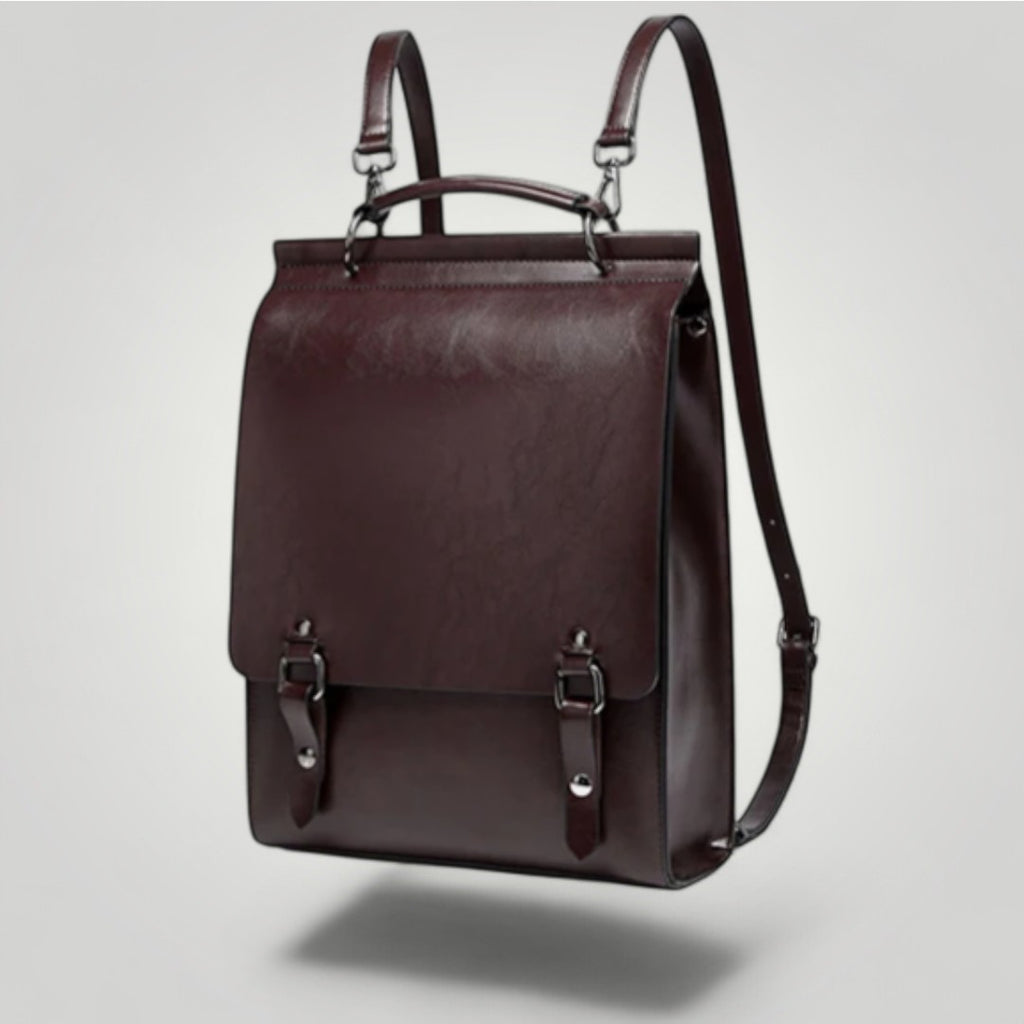 Céleste <br> Sac à Dos Ordinateur Femme Cuir