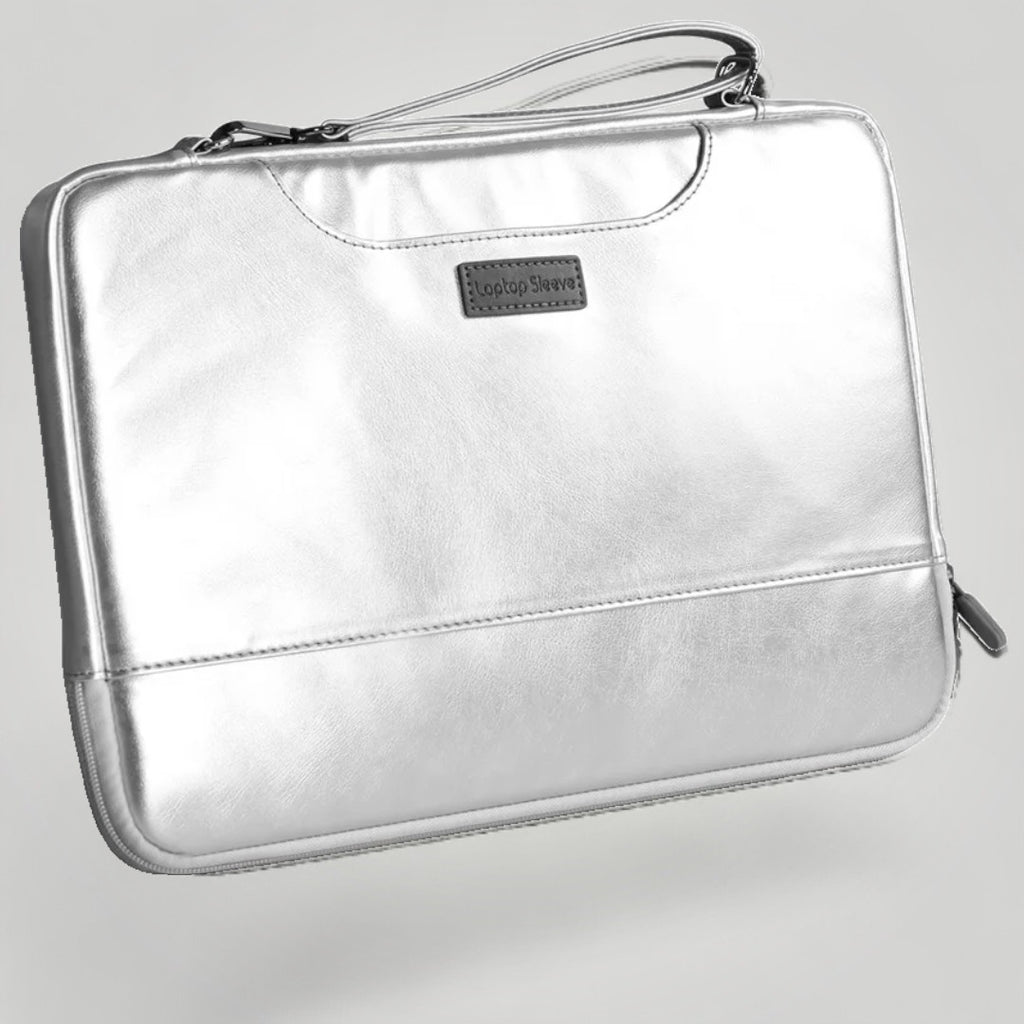 Sacoche Ordinateur Portable Femme en Cuir Végan | 14 pouces