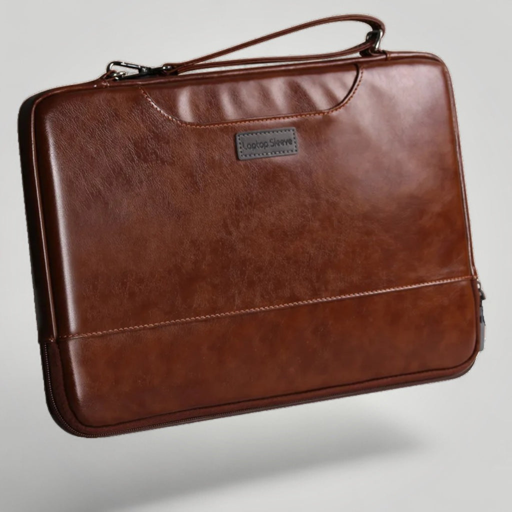Sacoche Ordinateur Portable Femme en Cuir Végan | 14 pouces