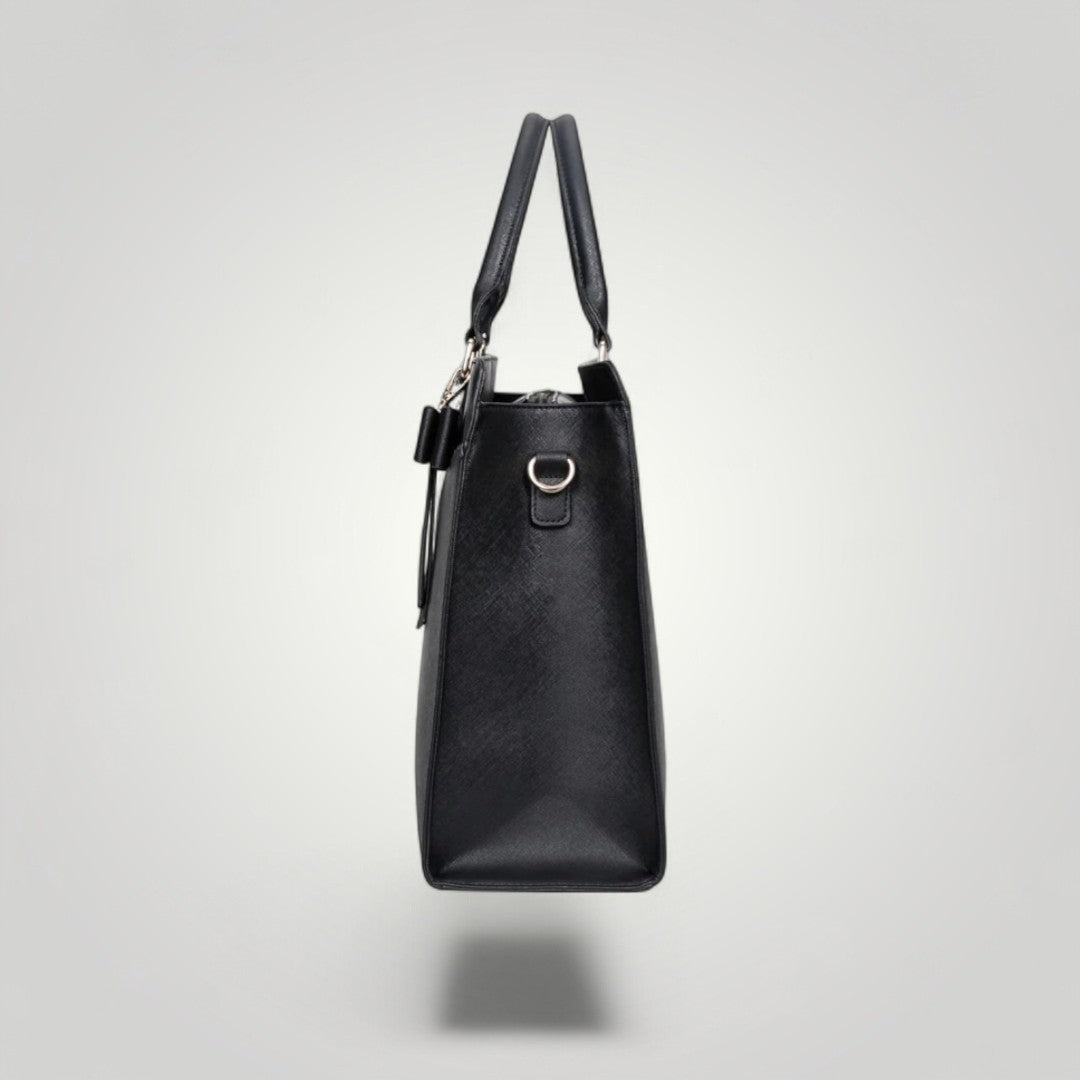 Velina <br> Sac à Ordinateur Portable Noir pour Femme