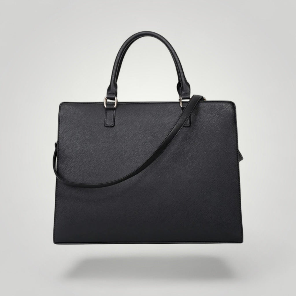 Velina <br> Sac à Ordinateur Portable Noir pour Femme