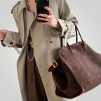 Édition Business <br> Sac Business Femme Ordinateur en Daim